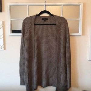 Brown cardigan